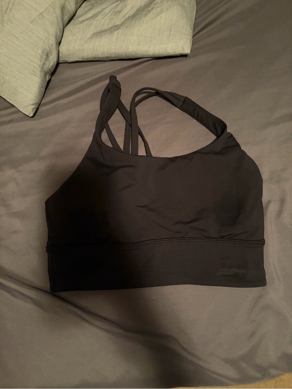 lululemon athletica Black Strappy Sports Bra